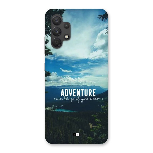 Natural Adventure Back Case for Galaxy A32