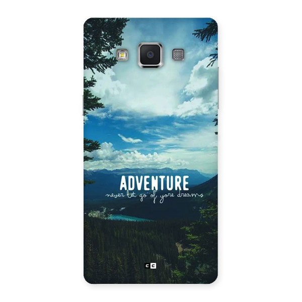 Natural Adventure Back Case for Galaxy A5