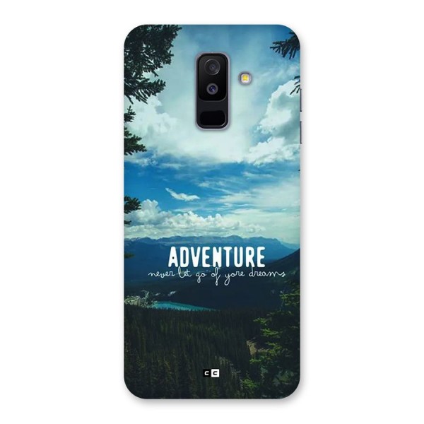 Natural Adventure Back Case for Galaxy A6 Plus