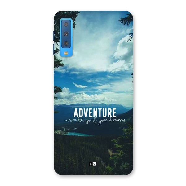 Natural Adventure Back Case for Galaxy A7 (2018)