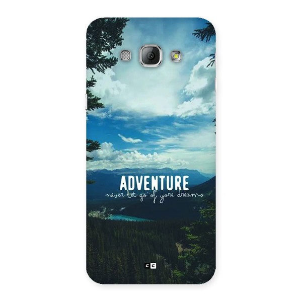 Natural Adventure Back Case for Galaxy A8