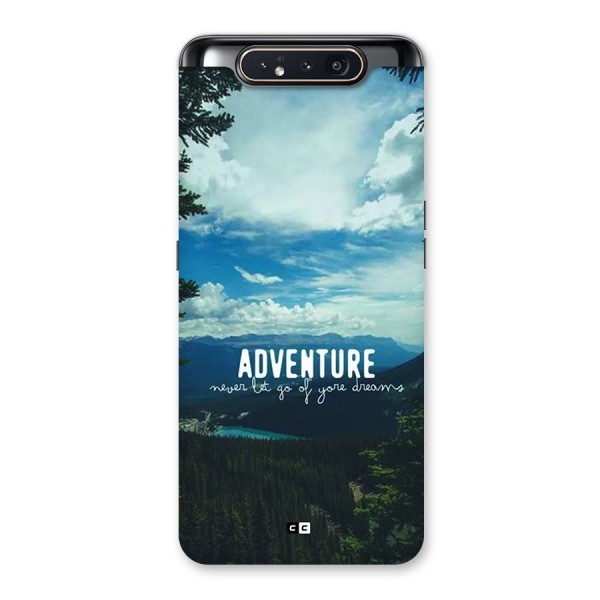 Natural Adventure Back Case for Galaxy A80