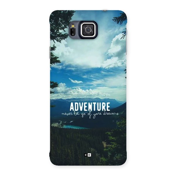 Natural Adventure Back Case for Galaxy Alpha