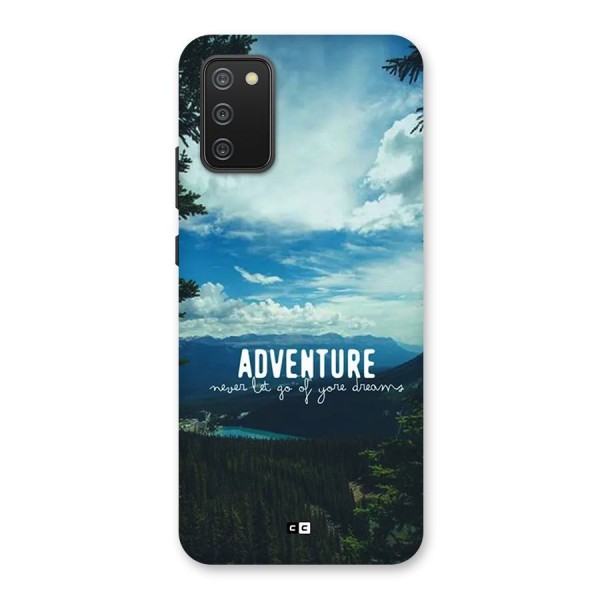 Natural Adventure Back Case for Galaxy F02s