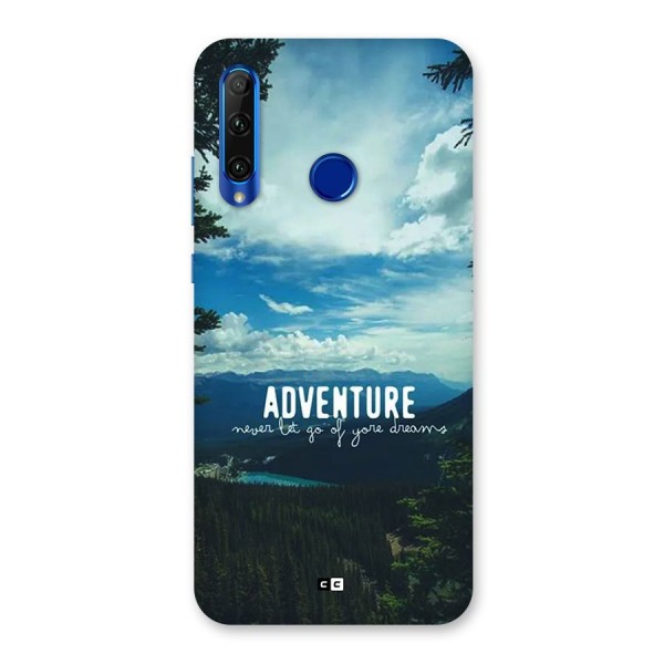 Natural Adventure Back Case for Honor 20i