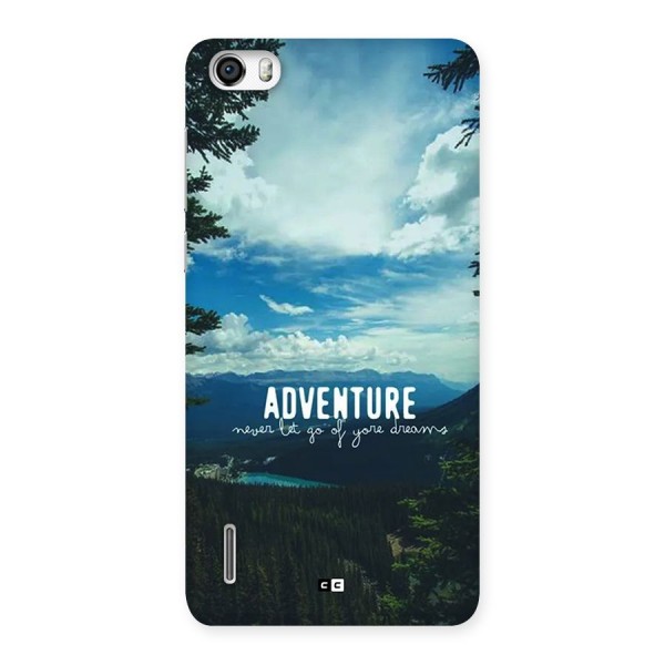 Natural Adventure Back Case for Honor 6