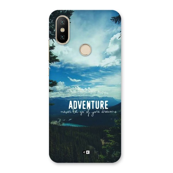 Natural Adventure Back Case for Mi A2