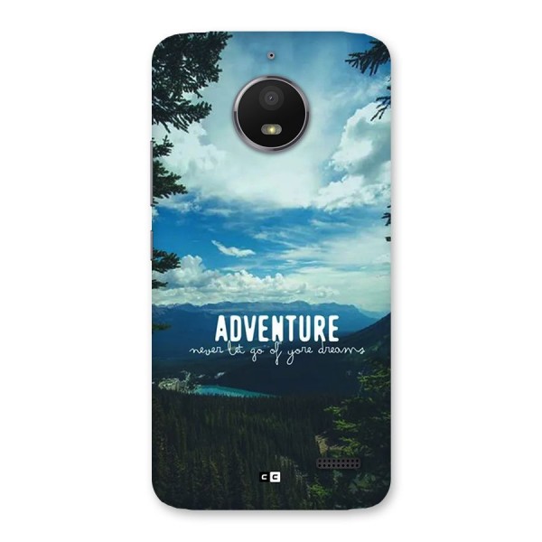 Natural Adventure Back Case for Moto E4