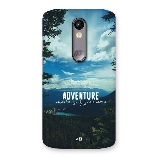 Natural Adventure Back Case for Moto X Force