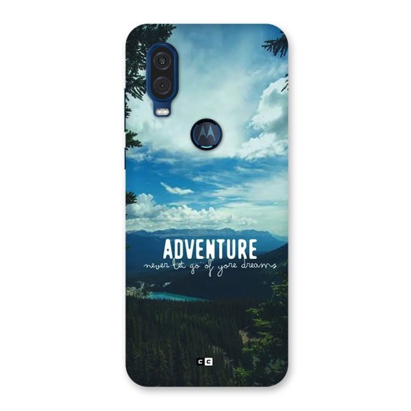 Natural Adventure Back Case for Motorola One Vision