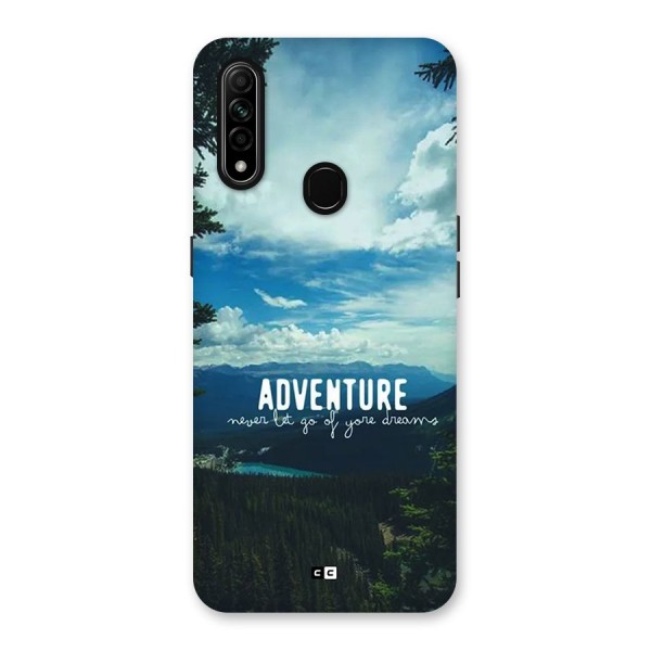 Natural Adventure Back Case for Oppo A31