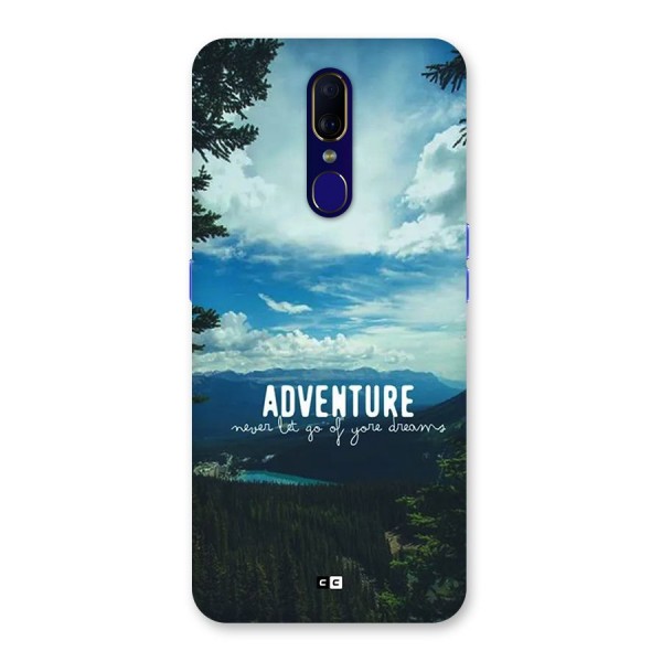 Natural Adventure Back Case for Oppo F11