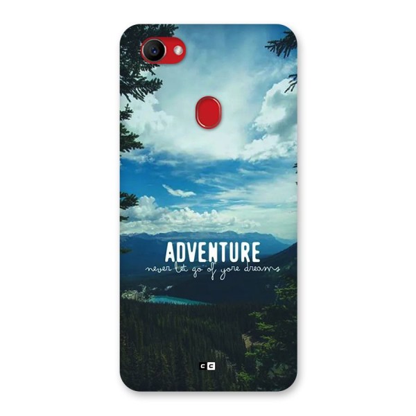 Natural Adventure Back Case for Oppo F7