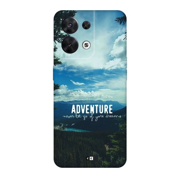 Natural Adventure Back Case for Oppo Reno8 5G