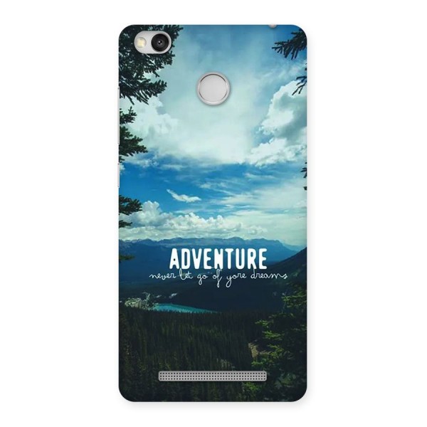 Natural Adventure Back Case for Redmi 3S Prime