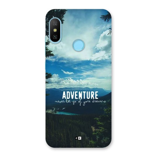 Natural Adventure Back Case for Redmi 6 Pro