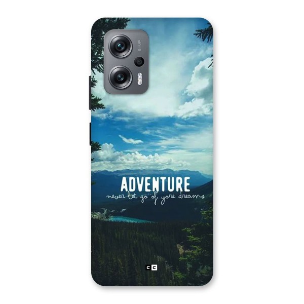 Natural Adventure Back Case for Redmi K50i