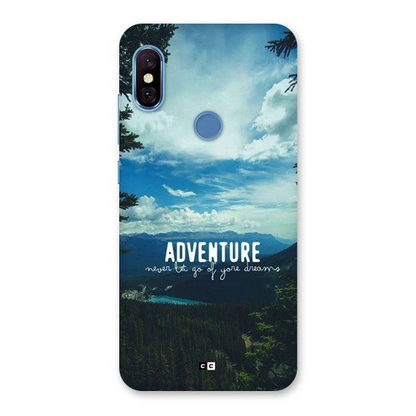 Natural Adventure Back Case for Redmi Note 6 Pro