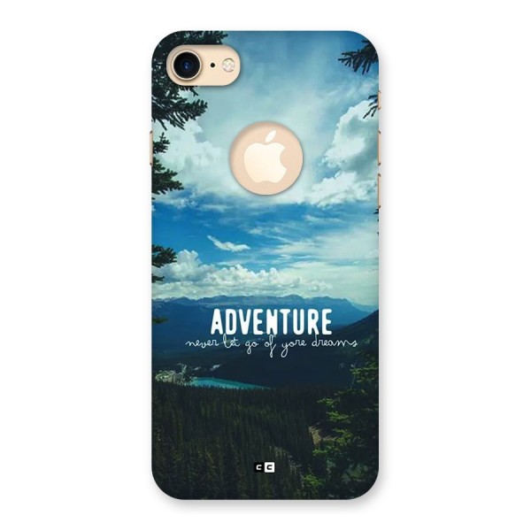 Natural Adventure Back Case for iPhone 8 Logo Cut