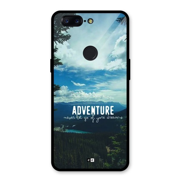 Natural Adventure Glass Back Case for OnePlus 5T