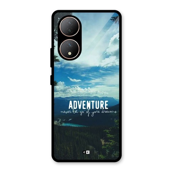 Natural Adventure Glass Back Case for Vivo T2