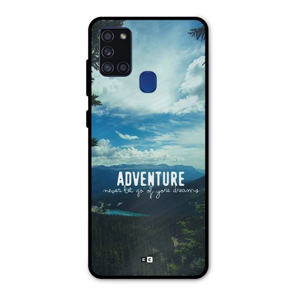 Natural Adventure Metal Back Case for Galaxy A21s