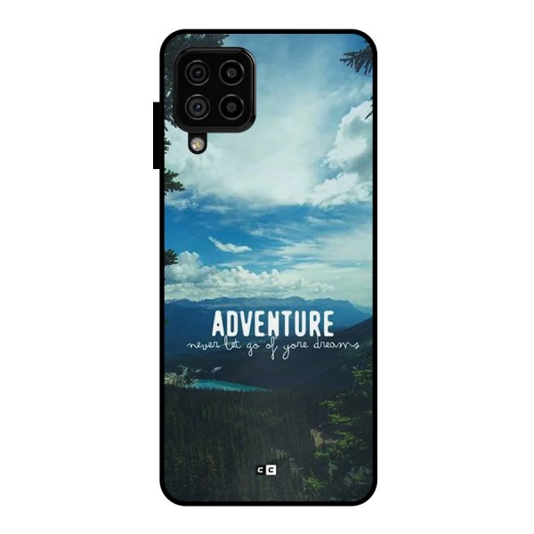 Natural Adventure Metal Back Case for Galaxy A22 4G