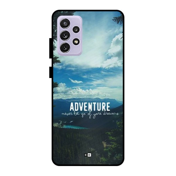 Natural Adventure Metal Back Case for Galaxy A72