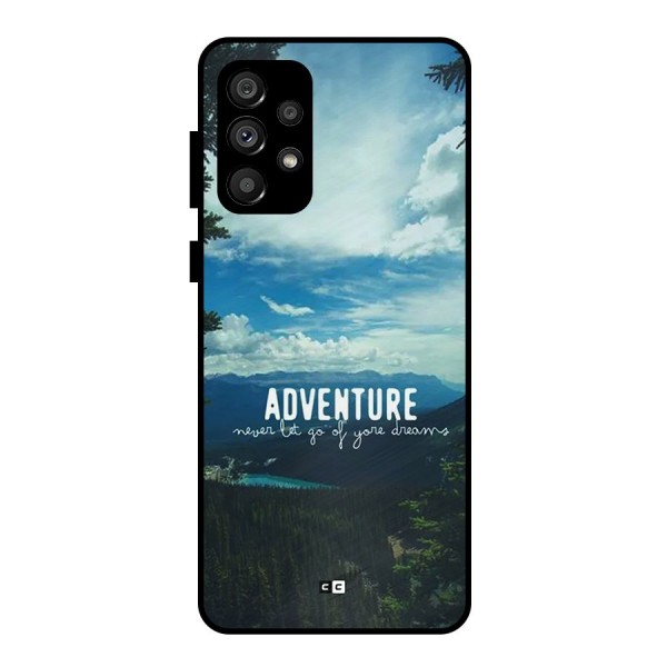 Natural Adventure Metal Back Case for Galaxy A73 5G