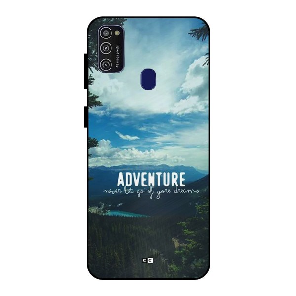 Natural Adventure Metal Back Case for Galaxy M21