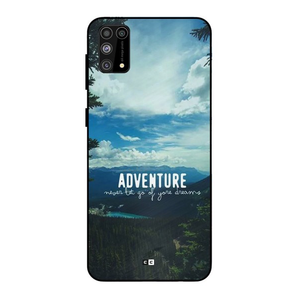 Natural Adventure Metal Back Case for Galaxy M31