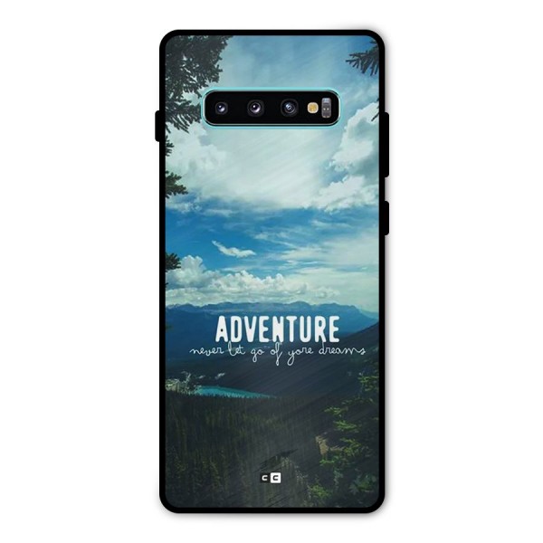 Natural Adventure Metal Back Case for Galaxy S10 Plus