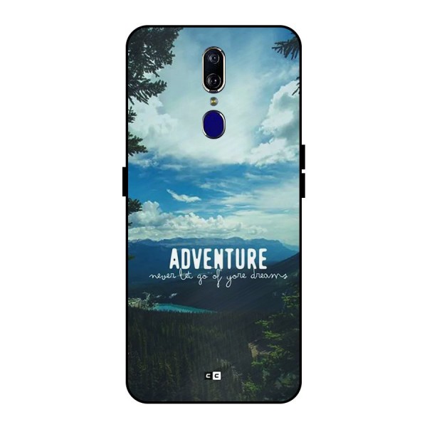 Natural Adventure Metal Back Case for Oppo F11