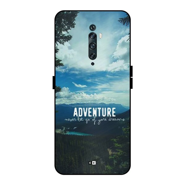 Natural Adventure Metal Back Case for Oppo Reno2 F