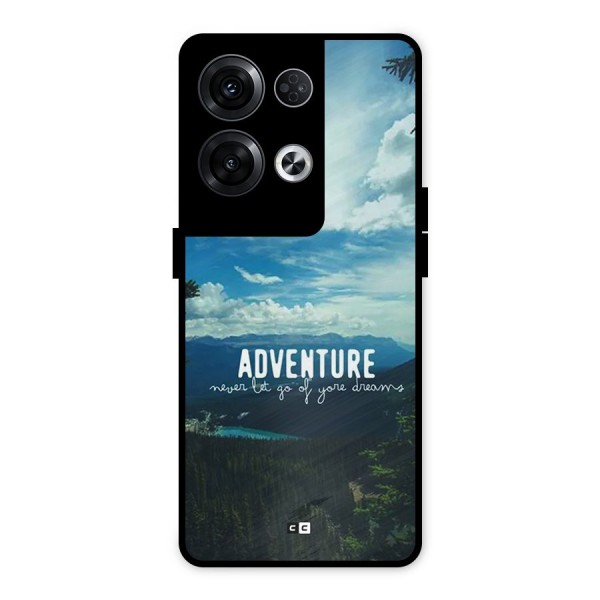 Natural Adventure Metal Back Case for Oppo Reno8 Pro 5G