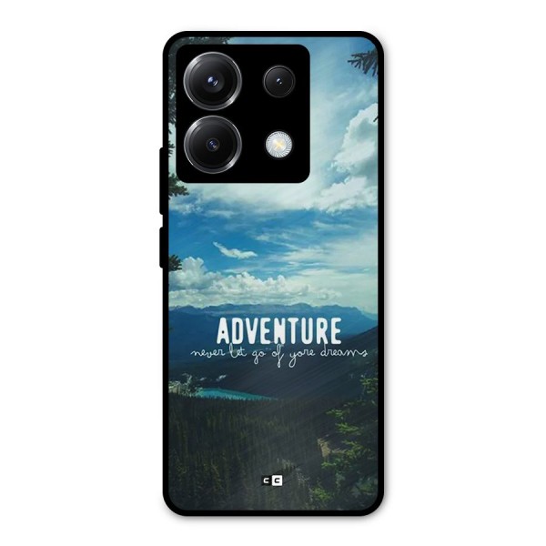 Natural Adventure Metal Back Case for Poco X6