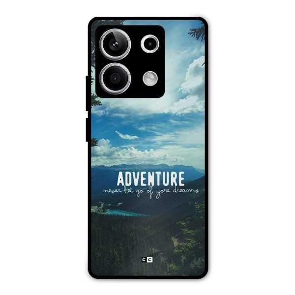 Natural Adventure Metal Back Case for Redmi Note 13 5G