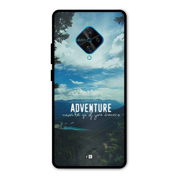 Natural Adventure Metal Back Case for Vivo S1 Pro