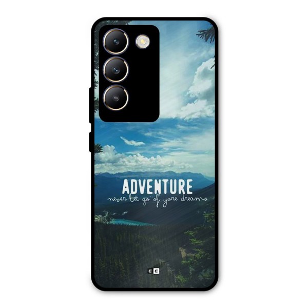 Natural Adventure Metal Back Case for Vivo T3 5G