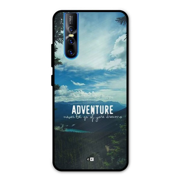 Natural Adventure Metal Back Case for Vivo V15 Pro