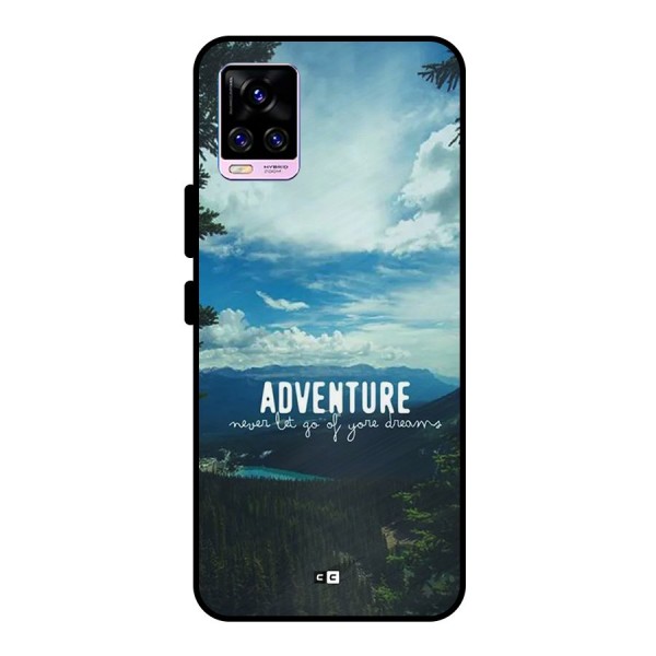 Natural Adventure Metal Back Case for Vivo V20 Pro