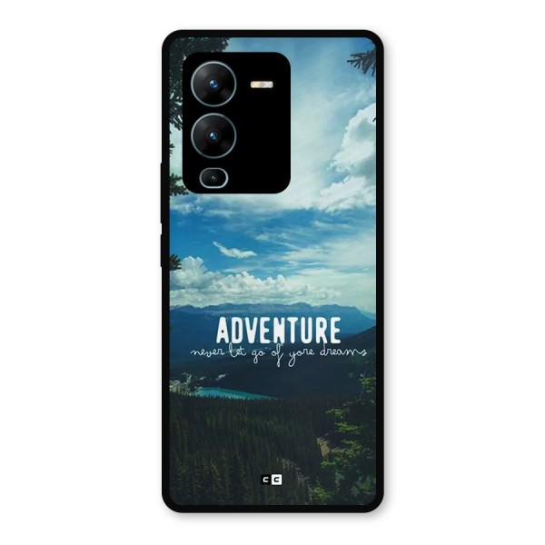 Natural Adventure Metal Back Case for Vivo V25 Pro