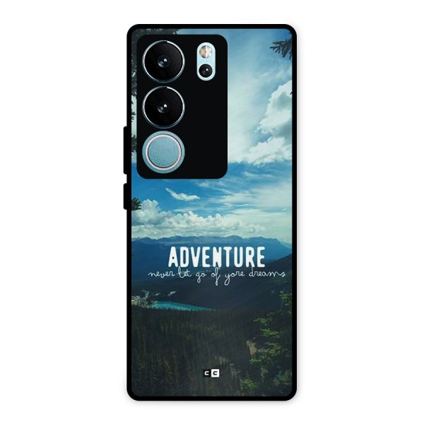 Natural Adventure Metal Back Case for Vivo V29 Pro