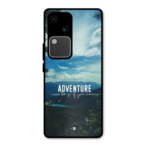 Natural Adventure Metal Back Case for Vivo V30