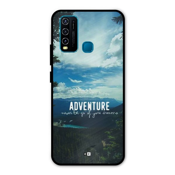 Natural Adventure Metal Back Case for Vivo Y30