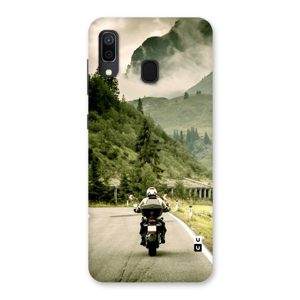 Nature Bike Back Case for Galaxy A20