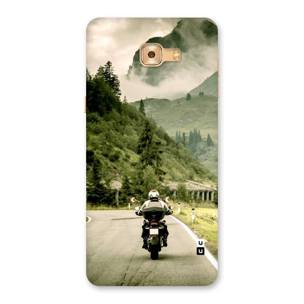 Nature Bike Back Case for Galaxy C9 Pro