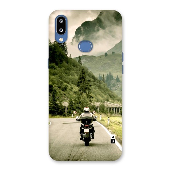 Nature Bike Back Case for Galaxy M01s