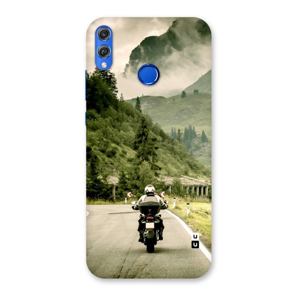 Nature Bike Back Case for Honor 8X