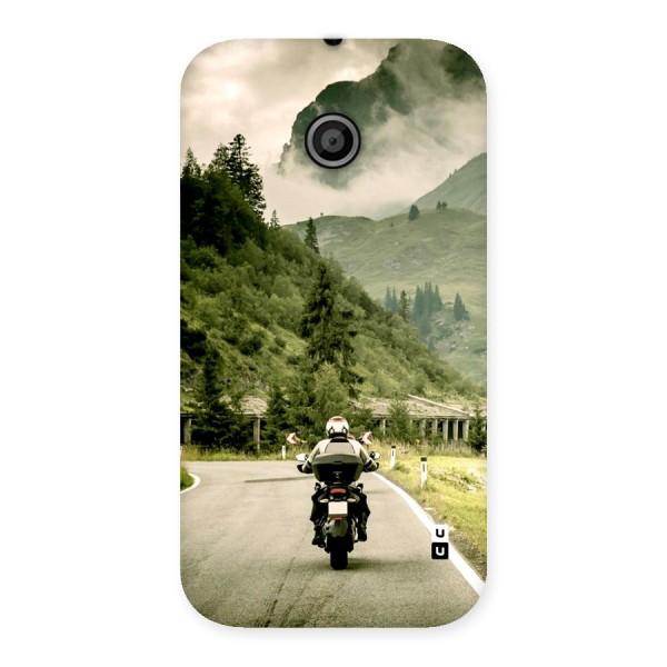 Nature Bike Back Case for Moto E